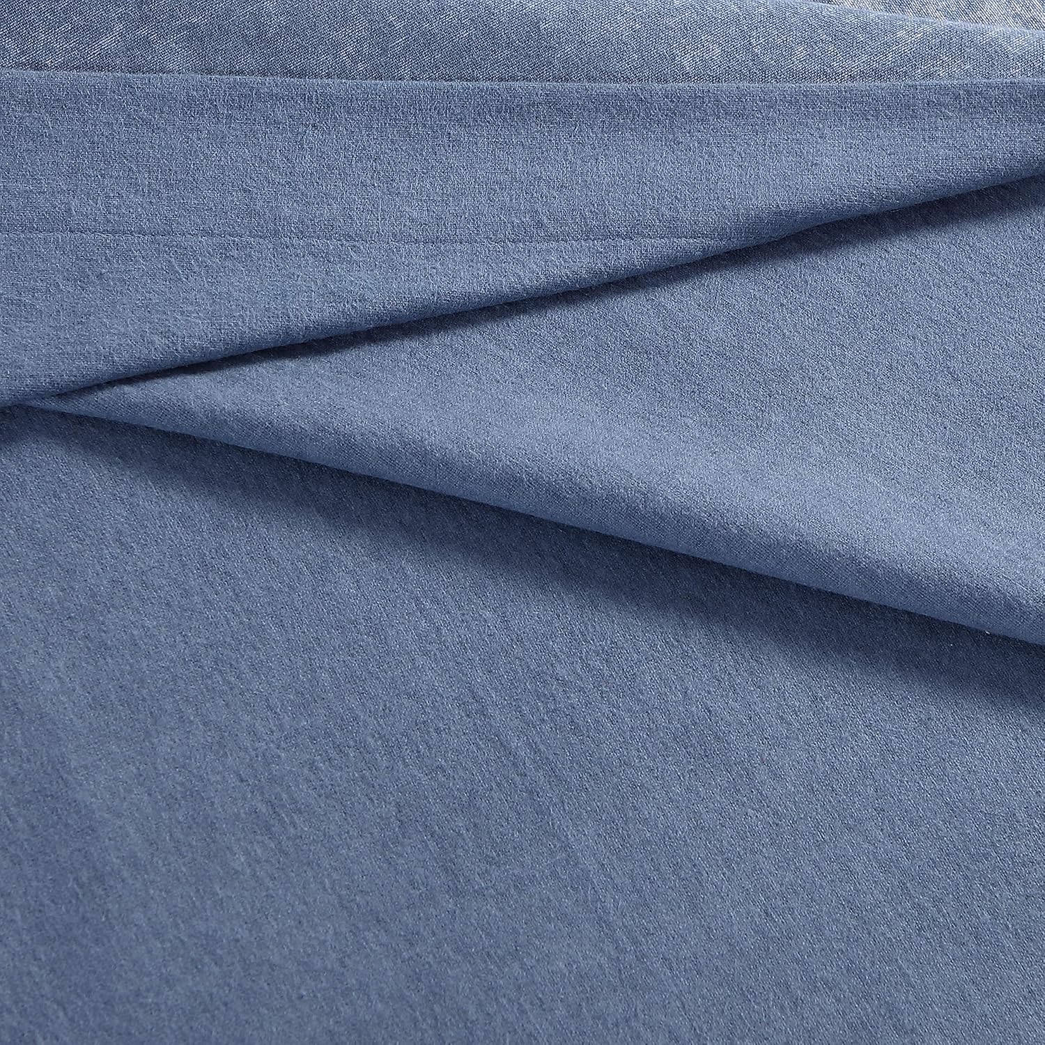 Eddie Bauer - Full Sheet Set with Fitted Sheet & Pillowcases, Cotton | 100% Cotton Flannel, Deep Pocket Fitted Sheet, Full Size, Flat Sheet & Pillowcases Included - Image 5